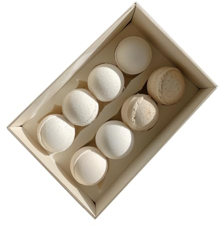 Weihnachtsgeschenk für Sie Badebomben 8er Set Wellness Badebombe 100% vegan Zero Waste Geschenk Frau Geschenkidee Pflegeset Relaxen und Lieben Beauty