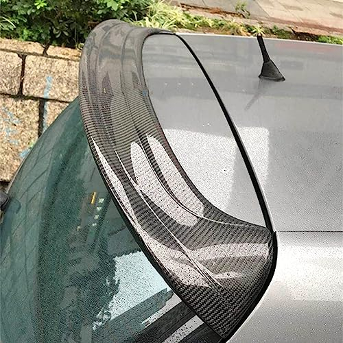 JUNYEW Carbon Rear Spoiler für MK5 Golf 5 GTI R32 2005 2006 2007 Material Auto Heckspoiler Verbessern Sie die Fahrzeugstabilität Heckverkleidung/ABS