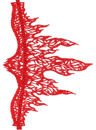 Haarreif für Erwachsene, Cosplay, Spitze, Flammenform, Festival, Haarreif, Halloween, Shows, Aufführungen, Kopfschmuck, Neujahrsrequisite, Uni, Flammenprinzessin, Flammen-Stirnband, B