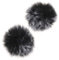 ifundom 4pcs Microphone Wind Protection Covers Clip Mic Guard for Enhanced Sound Clarity Windproof and Spit Resistant Design Suitable for Indoor and Outdoor Use