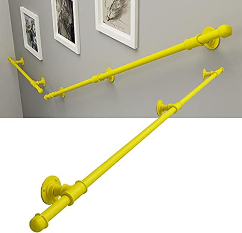 NZpost Treppenhandlauf für drinnen und draußen | Modernes Haltegriff-Sicherheitsstützgriff-Wandmontage-Treppenhandlauf 30 cm ~ 600 cm ()