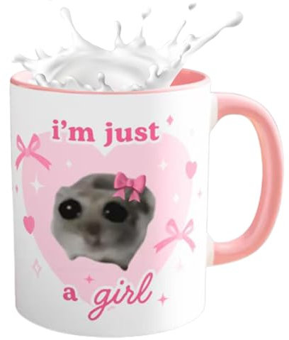 Hamster Tasse, 350 Ml Hamster Tasse Kaffee, Hamster Tasse Meme Zauber, Tasse Mit Hamster