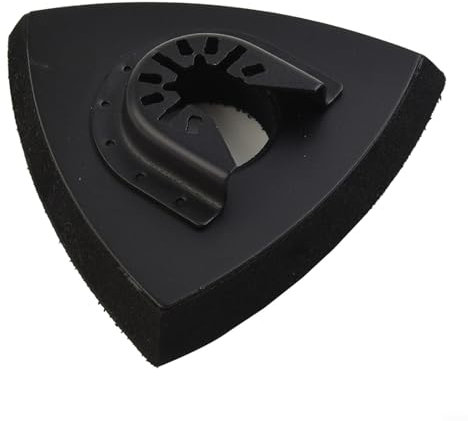 Sandyseptember Multi Tool Sanding Heads Multitool Sanding Pads Triangle Hooks & Loops Oscillating Mult Tool Accessories(90mm)