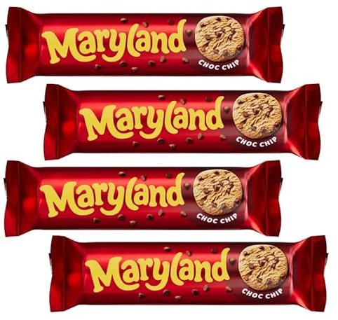 Maryland Chocolate Chip Cookies Bundle | Perfect afternoon tea biscuits | Chocolate Chip Biscuits | Perfect biscuits for gifting | Biscuits for HIM & HER | Available for Hampers (200g x 4 Packs)
