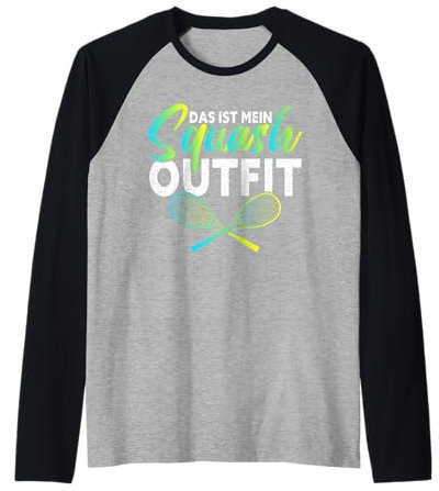 Das Ist Mein Squash Outfit Lustiges Squash Raglan