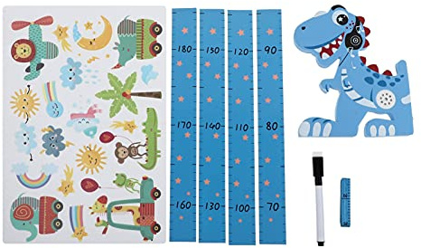 Toyvian 1 Satz Magnetisches aufkleber -Größenwachstumstabelle Kinderzimmerschild wall stickers for room wandsticker fürs kinderzimmer aufkleber -Größentabelle PVC