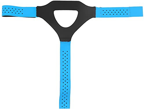 XIASABA FPV Gläser Abnehmbarer Stirnband Fluggläser atmungsaktiven Riemenersatz für FPV V2 Blau (Blau)