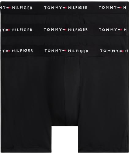 Tommy Hilfiger Herren 3p Boxer Brief DTM Um0um03618 Boxershorts (3er Pack)