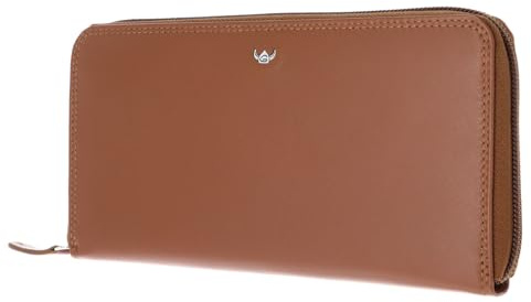 Golden Head Leder Geldbörse Polo RFID Protect RV-Damenbörse 2822 Cognac braun