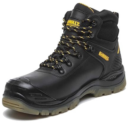 DEWALT Newark Waterproof Safety Boots, Black Size 6