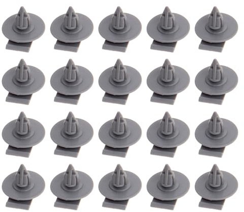Mtsooning 20PCS Wheel Arch Trim Clips,Side Door Moulding Panel Trim Clips | 07132757821,Universal Auto Fixing Clips,Plastic Nylon Rivet,Replacement for Mini One S Cooper R50 R52 R53 R56