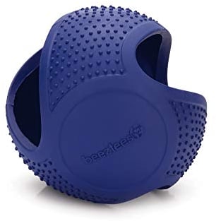 Beeztees Frisbee Ball, Hundespielzeug, Gummi, blau, 16 cm