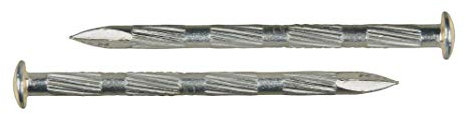 5x80 mm mm Clou en acier dur et zingué à haute teneur en carbone pour plaques métalliques et dalles de béton 100 pièce (1120gr.)