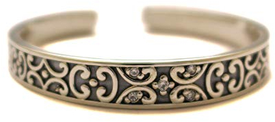 28 mm Templer Kringel Zehenring, Zehen Ring für großen Zeh, 925 Sterling Silber, Fußring offen anpassbar, boho Hippie Schmuck