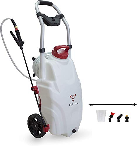 PULMIC Take CONTROLPulverizador Eléctrico Portátil Pegasus 35. Uso Agrícola y Desinfectante. 35L.3 Velocidades de Aplicación. Batería Litio 18V. 7h de Autonomía, 7,5 kg