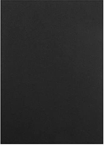 Acan Tradineur - Lámina de cartón pluma, grosor de 5 mm, manualidades, soporte para presentaciones, maquetas, base de cuadros, decoración (Negro, 50 x 70 cm)