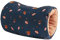 Candide - Armpolster zum Stillen – Stillkissen – Stillkissen – unterstützt den Kopf des Babys – maschinenwaschbar – weiche Baumwollstoffe – 24 x 15 x 19 cm (Blumen/braun)