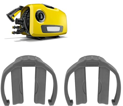 Atyhao Clip en C para Lavadora de Coche, 2 uds., Hebilla de Conector Rápido para Lavadora a Presión, Pieza de Repuesto para Lavadora de Alta Presión K2 K3 K7 (Gris)