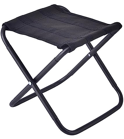 Perfeclan Camping-Hocker, Faltbar & Tragbar,Mini-Sitz, Fußstütze, Leicht & Stabil für Outdoor, Reisen, Angeln, Garten