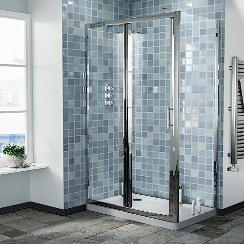 Shower 1100mm Sliding Door with 700 mm Frameless Glass Side Panel Screen