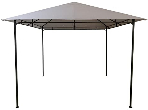 TrendLine Ersatzdach 2,95 x 2,95 m für Pavillon Como Hellgrau Pavillondach