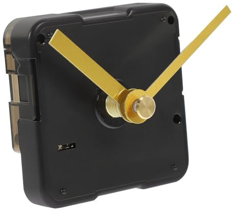 BESTonZON 5 Sätze uhrwerk Teile selber Machen großer Spatenzeiger Uhrwerk und Uhrzeiger-Kit Uhrwerk reparieren Acryl Tischuhr Elektronische Uhr Komponente 3D Kunsthandwerk