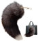 eurNhrN Therian Tail Therian Tail, 15-15,8 Zoll Fuchs Schwanzschlüsselkette, Mode Flauschiger pelziger Schwanz, wunderschönes Kunstspielzeug für Handtaschen Rucksack 2