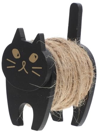 Hohopeti Garnhalter Für Katzenmodellierung Garnaufbewahrungshalter Dekorativer Kabelorganizer Praktischer Kabelhalter Hübscher Garnhalter Seilhalter Kabelmanagement Kabelhalter Für Desktop