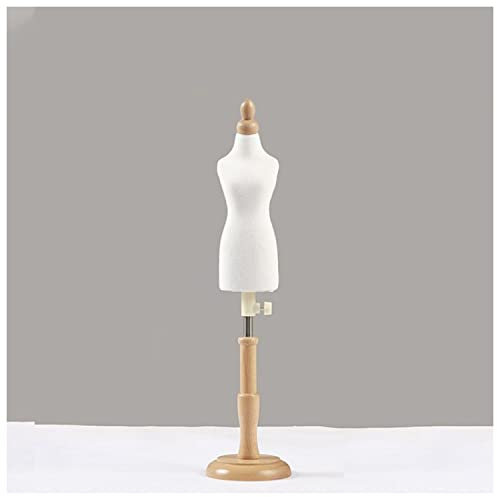 HWDNQGH Schneiderpuppen, Schneiderpuppe, professionelle Schneiderpuppe (Nicht in voller Größe für Erwachsene), Flexible Schneiderpuppe aus Schaumstoff im halben Maßstab, 1/4 Zoll