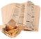 OioTuyi 100 Backpapier Zuschnitte 25x25 cm, Fettabweisend & Umweltfreundlich - Vielseitiges Wickelpapier für Burger, Butterbrot, Käse, Pommes