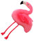 KONTONTY 1 Pièce Peluche Flamant Rose Peluche Adorable pour Décoration de Chambre et Anniversaire Fille Figurine Animal Vivid et Charmante