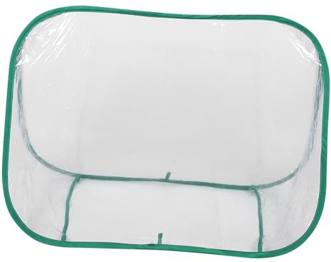EPIGEIST Faltbares Mini-gewächshaus aus Transparentem PVC für Pflanzenisolierung für Sukkulenten und Kleine Zimmerpflanzen Praktisch für Garten und Balkon