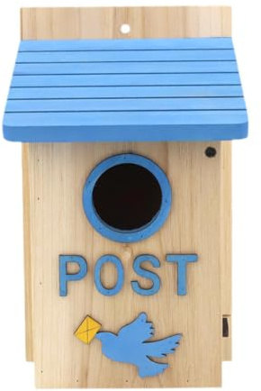 JWQFBC Vogelhaus Aus Holz, Briefkasten, Garten, Terrasse
