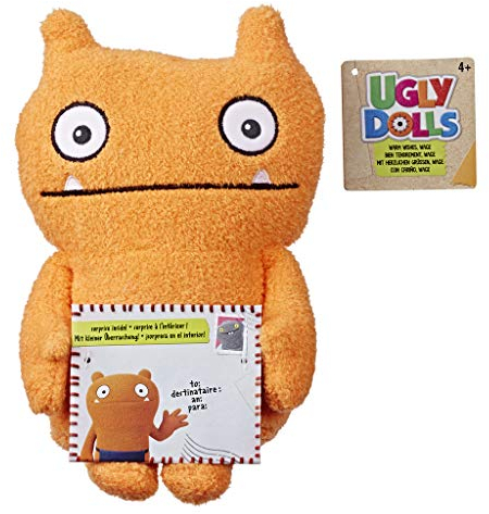 Hasbro E4554EP2 UglyDolls Brieffreunde Plüschpuppe Wage, ca. 22 cm groß