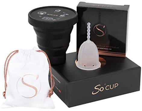 So Cup Set Coppetta Mestruale L + Sterilizzatore - 120 Gr