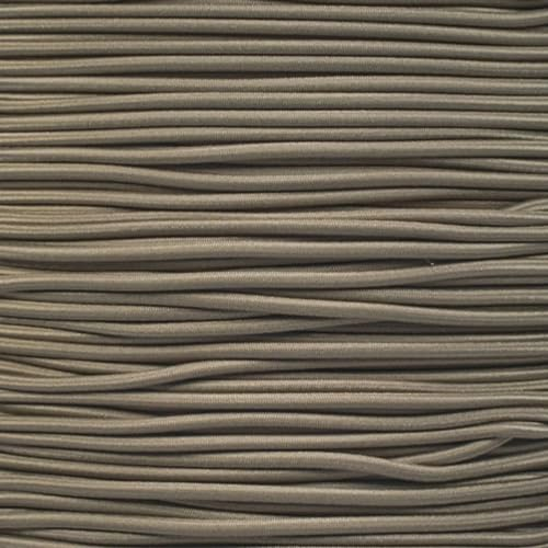 Paracord Planet Shock Cord - Marine Grade Bungee - 100% Stretch - Moisture, UV, Weather Resistant – DIY Projects, Tie Downs, Recreation – Indoor and Outdoor (Maroon, 1/8 Inch X 100 Feet)