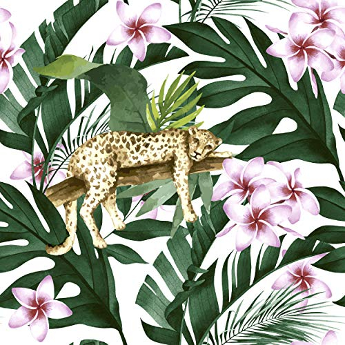 20 Lunch Servietten Leopard im Dschungel 33 cm
