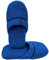 Ciabatte AntiSudore Spugna Uomo Donna Puro Cotone Leggere Lavabili Produzione 100% Made In Italy Pantofole da Bagno, Doccia e Ospiti Taglia Unica 41-45 e 36-40 (Azzurro, Taglia unica)