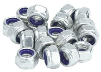 M8 (8mm) Nyloc Nut (Type-T) A2 Stainless Steel (Pack of 20)