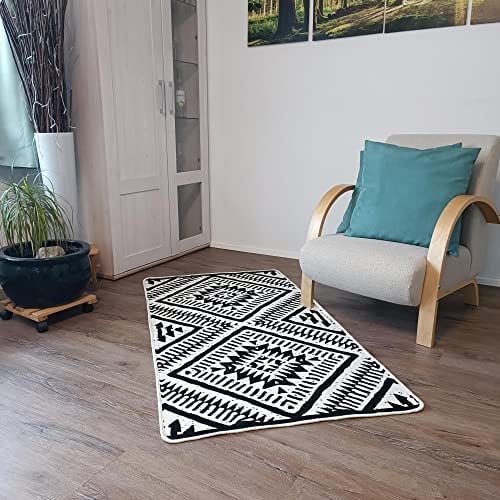 CelinaTex In und Outdoorteppich Carpet 80 x 150 cm Design 1 Indoor Outdoor Teppich Balkon Garten Flur Wendeteppich
