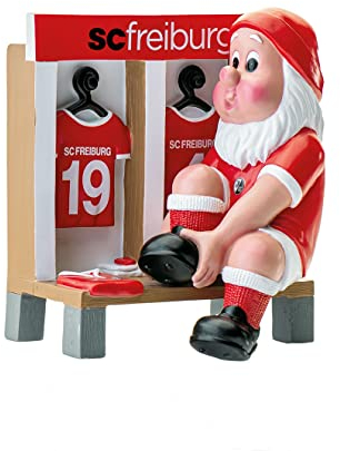 SC Freiburg Gartenzwerg Zwerg ** Kabine **