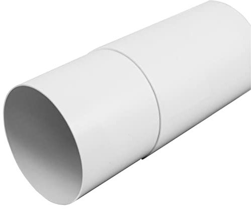 Steinberg14 Diameter 150mm / 6inch Telescopic Ventilation Pipe 300-500mm / 12-19.7 inches for Ventilation System, Round Duct for Exhaust Duct or Supply Air Duct