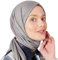 Premium Jersey Turban Kopftuch Schal Wrap Instant Hijab Für Damen | Instant Hijab | Schal Cap für Frauen Hijab Muslim (Dunkelgrau)