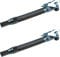 KOVA® 2x Flexibler Ausgießer für Metall-Benzinkanister, inklusive Dichtungsgummi, passend für 5, 10 und 20 Liter Kanister, Ideal für PKW, LKW, Motorrad, Traktor, Boot