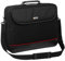 ORIA Notebooktasche Laptop Tasche für 15-15.6 Zoll Notebook | Umhängetasche mit Schultergurt | Aktenkoffer mit verstärkten Schutzrahmen | Schulter Business Bag Case S Schwarz