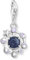 THOMAS SABO Charm-Anhänger Mondphasen mit imitiertem Sandstein recycletes 925 Sterlingsilber 2040-664-32