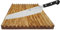 Brotschneidebrett Modern flach Olivenholz Olivenholz; ca 30 x 21 x 1,6 cm Massiv