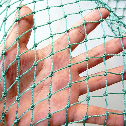 PanHuiWen Schutznetz HüHner GemüSeschutznetz Meterware Rasengitter 1.5 x1.5cm große Pool Netz für Garten, Balkon oder Teich Kirschbaum,3x10m