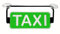 SU-CAMBIO TAXI LIBRE - OCUPADO Cartel Universal Valido Para Todos Los Idiomas
