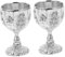 ABOOFAN 10 Stk Europäisches High-End Weinglas weisweinglasser glühweinbecher Rotwein bunte Weingläser Whiskey Espressotassen Cocktailgläser Weinkelche Party-Weinhalter Zinklegierung